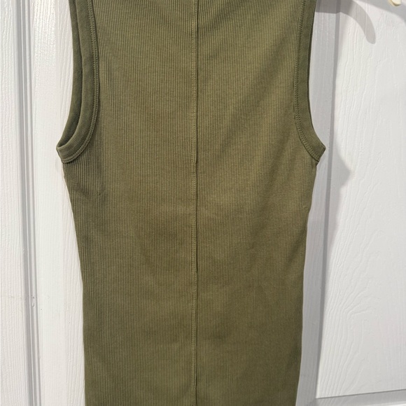 Universal Thread Olive and Brown Striped Tank Tops - Picture 10 of 13